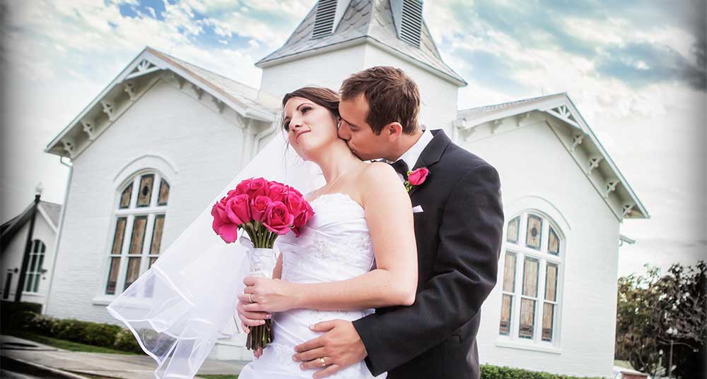 White Chapel Palm Harbor Wedding Photography