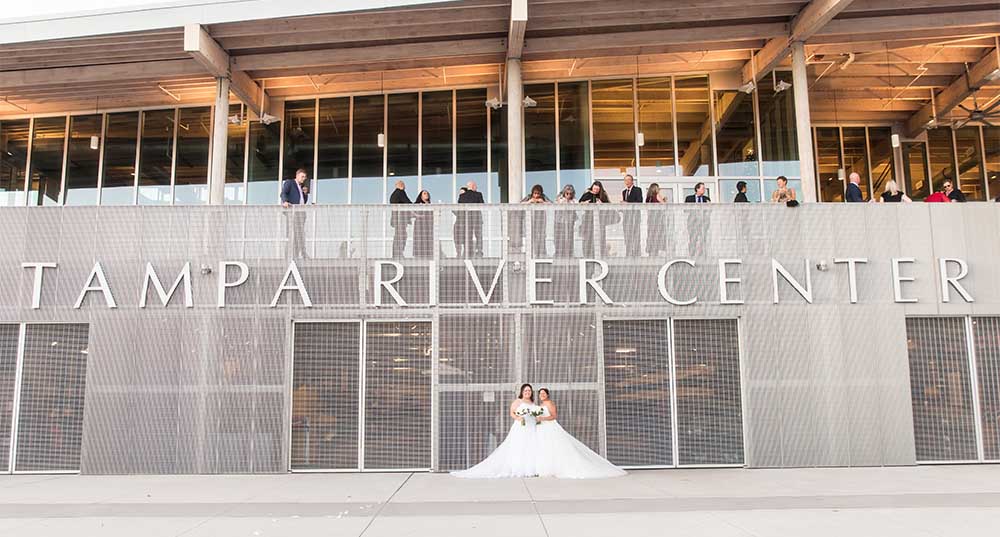 Tampa River Center Wedding Photography