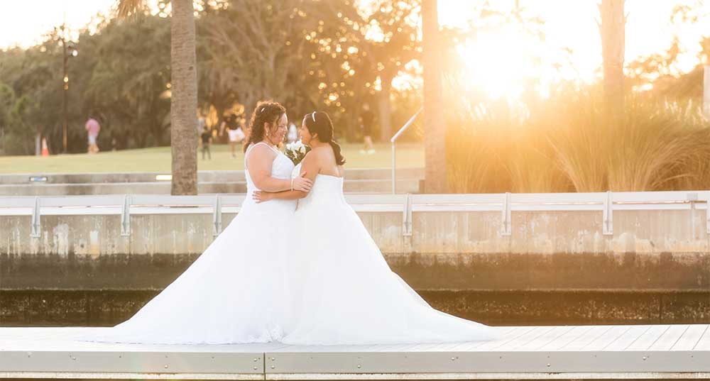 LGBT Tampa Rver Center Wedding Photography